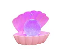 Sea Shell Clam Lamp Colour Changing Mood Table Light, Portable Night Accent Pearl LED Lamp for Bedroom Living Room Home Décor, Pink