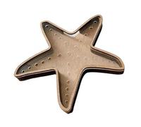 Sea Shell Display Box Wooden Starfish Holder with Acrylic Panel Storage Box,Wood Seashell Display Case,for Mini Shells Sea Rock Small Starfish Collection Boxs Home Decor Birthday Present