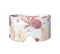 Sea Shell, Full Eye Covers Light Blocking Eye Mask Sleep Eye and Ear Muffs