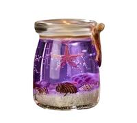 Sea Shell Gel Scented Candles - Sea Shell Gel Wax Candle with Shells Starfish and Conchs Inside| Relaxing Ambience Candle | Aromatherapy Jar for Home Air Freshening and Relaxing Ambience