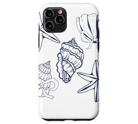Sea shell graphic sea shell coquette bow coastal Case for iPhone 11 Pro