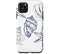 Sea shell graphic sea shell coquette bow coastal Case for iPhone 11 Pro Max