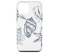 Sea shell graphic sea shell coquette bow coastal Case for iPhone 12 mini