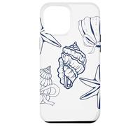 Sea shell graphic sea shell coquette bow coastal Case for iPhone 12 Pro Max