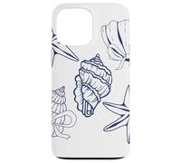 Sea shell graphic sea shell coquette bow coastal Case for iPhone 13 Pro Max