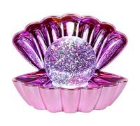 Sea Shell Lamp Pearl Metallic Pink Night Mood Light Clam LED Colour Changing