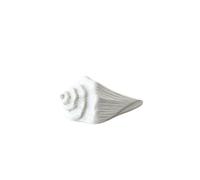 Sea Shell Ornament, 9.5cm - Coastal Nautical Decoration - Decorative Shell Figurine for Shelf, Bathroom, or Tabletop Display