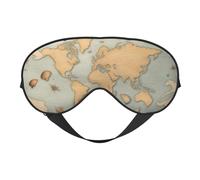 Sea Shell Print Outdoor Travel Stylish Eye Mask Adjustable Sleep Camping Meditation Relaxation