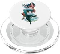 Sea Siren Dark Mermaid Ocean Tears Mythical Depths Aesthetic PopSockets PopGrip for MagSafe