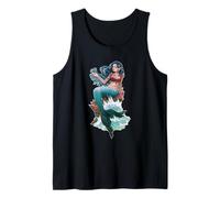Sea Siren Dark Mermaid Ocean Tears Mythical Depths Aesthetic Tank Top