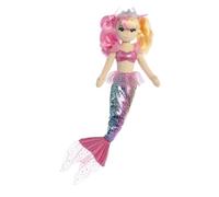 Aurora, 33235, Sea Sparkles Pastel Sea Rose, 18In, Soft Toy, Pink and Blue