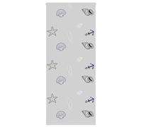 vidaXL Shower Roller Blind - Blackout Fabric - 90x240 cm - 86 cm fabric width