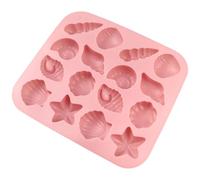 Sea Star Shell Silicone Molds Fondant Mousses Cake Making Pastries Chocolate Baking Decorating Tool Nonstick Mousse Cake Molds Kitchen Baking Supplies