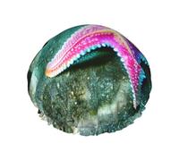 Sea Starfish shower caps with a double layer of, hold your hair well whether using them while showering or taking bath.