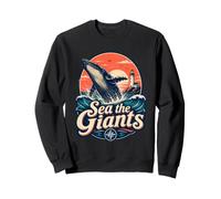 Sea The Giants Humpback Whale Lighthouse Ocean Sweatshirt