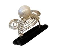 Sea Theme Stackable Rings with Shell Detail Adjustable Opening Finger Jewelry Suitable for Various Occasion Feeling Sea Shell Hoop, as described, as described