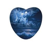 Sea Thundering Ocean Wave Seascape Car Air Freshener Hanging Aromatherapy Tablets Car Accessories Rearview Mirror Pendant Decor