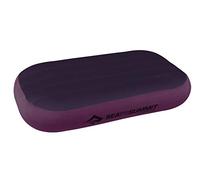 SEA TO SUMMIT - Aeros Premium Deluxe Pillow XL - Full-Size Inflatable Travel Pillow - Soft Brushed Fabric - Lock System - Ultra-Sil Zippered Pouch - For Camping - 56 x 36 x 14cm - Magenta Purple- 195g