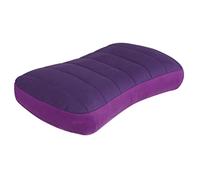 Sea to Summit - Aeros Premium Lumbar Pillow - Inflatable Lower Back Support Pillow - 50D Polyester Fabric - Compact Travel Case - For Work, Travel & Driving - Magenta Purple - 110g