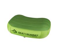 Sea to Summit - Aeros Premium Pillow L - Inflatable Travel Pillow - Soft & Comfy Brushed 50D Polyester - Lock System - Ultra-Sil Stuff Sack - For Backpacking - 42 x 30 x 13cm - Lime Gree - 114g