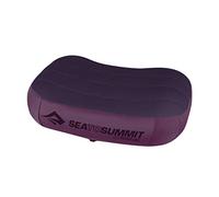 Sea to Summit - Aeros Premium Pillow L - Inflatable Travel Pillow - Soft & Comfy Brushed 50D Polyester - Lock System - Ultra-Sil Stuff Sack - For Backpacking - 42 x 30 x 13cm - Magenta Purple - 114g