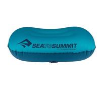 Sea to Summit - Aeros Ultralight Pillow L - Lightest Curved Inflatable Travel Pillow - Stretch-Knit 20D Polyester - Lock System - For Ultralight Backpacking - 44 x 32 x 14cm - Aqua Blue - 70g