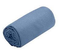 Sea to Summit - Airlite Microfibre Towel L - Bath Towel - Ultra Absorbent & Quick Dry - Ultra-Lightweight - Tiny Pack - For Travel & Backpacking - 60 x 120cm - Moonlight Blue - 67g