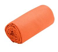 Sea to Summit - Airlite Microfibre Towel L - Bath Towel - Ultra Absorbent & Quick Dry - Ultra-Lightweight - Tiny Pack - For Travel & Backpacking - 60 x 120cm - Outback Orange - 67g