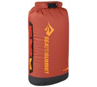 Sea to Summit - Big River Dry Bag L 20L - Waterproof - Roll-Top - Resistant Fabric - Grab Handles, Lash Point & D-Ring - For Kayaking & Motorcycle Touring - 26.4 x 24.4 x 48.1cm - Picante Red - 250g