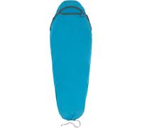 Sea To Summit - Sleeping bag liner - Breeze Sleeping Bag Liner Mummy w/ Drawcord Compact - Blue Blue