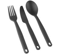 SEA TO SUMMIT Camp Cutlery Set Polypropylene 3pc - Mixte - Grey - size only size- model 2026 only size