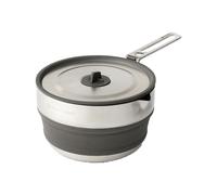 Sea To Summit - Collapsible saucepan - Detour Stainless Steel Collapsible Pouring Pot 1.8L - Black Black one size
