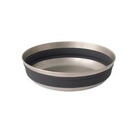 Sea to Summit | Detour Stainless Steel Collapsible Bowl | Black/Stainless Large