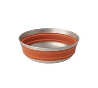 Sea To Summit Detour Stainless Steel Medium orange folding bowl