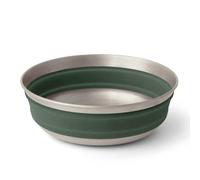 Sea to Summit Detour Stainless Steel Collapsible Bowl, Medium (22 fl oz), Laurel Wreath Green
