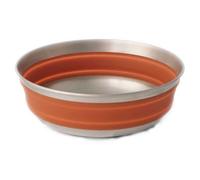 Sea to Summit | Detour Stainless Steel Collapsible Bowl | Bombay Brown L