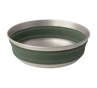 Sea to Summit | Detour Stainless Steel Collapsible Bowl | Laurel Wreath Large