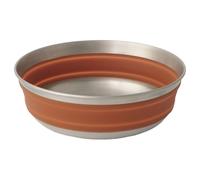 Sea to Summit | Detour Stainless Steel Collapsible Bowl | Bombay Brown Medium