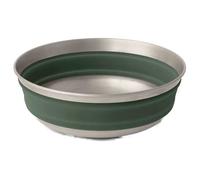 Sea To Summit - Retractable bowl - Detour Stainless Steel Collapsible Bowl M Green in Silicone Green