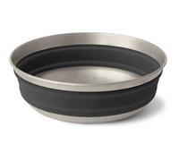 SEA TO SUMMIT Detour Stainless Steel Collapsible Bowl M - Mixte - Grey / Black - size M- model 2026 M