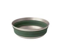 Sea To Summit - Retractable bowl - Detour Stainless Steel Collapsible Bowl M Green in Silicone Green