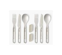 Sea to Summit - Detour Stainless Steel Cutlery Set - Cutlery set size 2 Person - 6 Pieces, white/grey