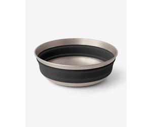 Sea to Summit Detour Stainless Steel Folding Bowl Medium Black