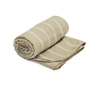 Sea to Summit - Drylite Microfibre Towel L- Bath Towel - Super Soft Suede Finish - Extra Absorbent & Quick Dry - Hang Loop & Case - For Camping, Gym & Travel - 60 x 120cm - Desert Brown - 145g