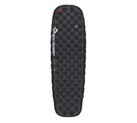 Sea to Summit - Ether Light XT Extreme Insulated Air Sleeping Mat Large - For Women - Thermolite - 4 Season - Pillow Lock System - Stuff Sack - For Cold Weather Backpacking - Black - 870g
