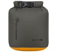 Sea to Summit eVac Dry Bag, Roll-Top Compression Sack, 5 Liter, Beluga Black