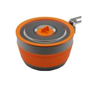 Sea To Summit - Folding saucepan - Frontier Ultralight Collapsible Pot 1L in Aluminium - Orange Orange one size