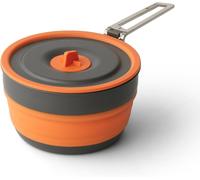 Sea to Summit Frontier Collapsible Cooking Pot 1L Puffin's Bill Orange