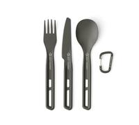 Sea To Summit Frontier Ultralight Cutlery Set - 3 Piece Anodised Grey
