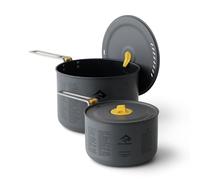 Sea to Summit Frontier Ultralight Two Pot Set for Camping, 1.3-Liter Pot and 3-Liter Pot
